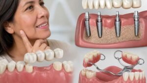 prótesis dental fija o removible